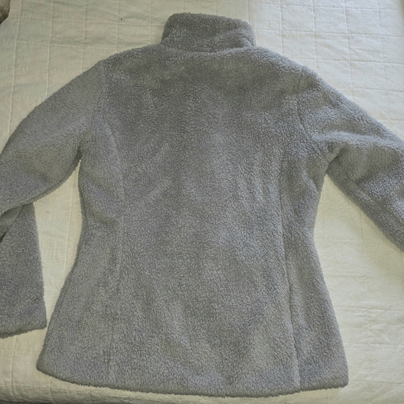 Patagonia Women's Los Gatos Fleece Jacket In Salt Grey Size L - Picture 4 of 12